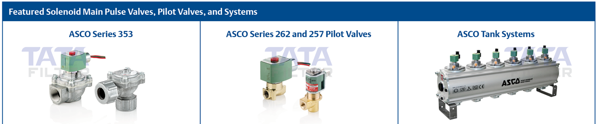 ASCO Valves in brochure