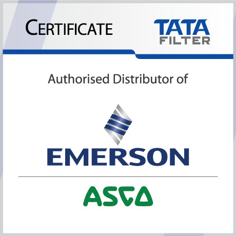 Certificate of ASCO EMERSON